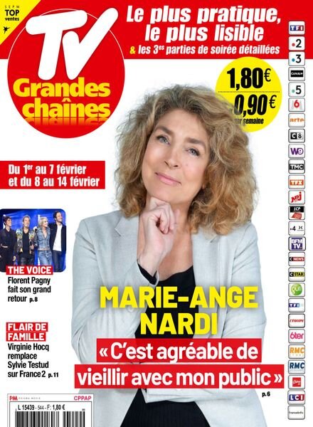 TV Grandes chaines – 1er Fevrier 2025 Cover