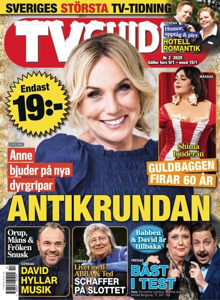TV-guiden – 9 Januari 2025 Cover