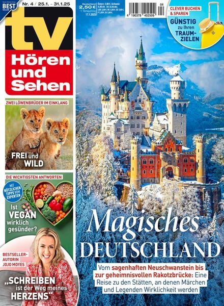TV Horen und Sehen – 17 Januar 2025 Cover