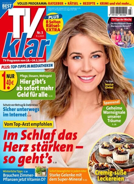 TV Klar – 9 Januar 2025 Cover