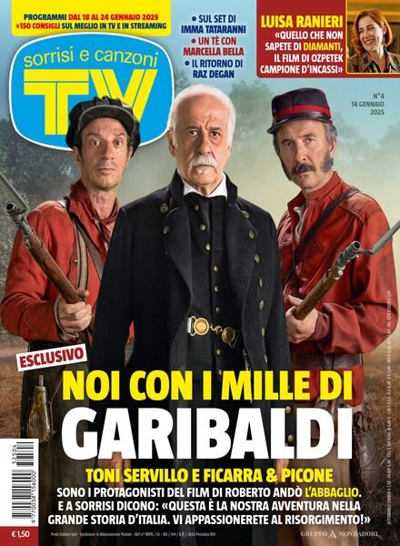 TV Sorrisi e Canzoni – 14 Gennaio 2025 Cover