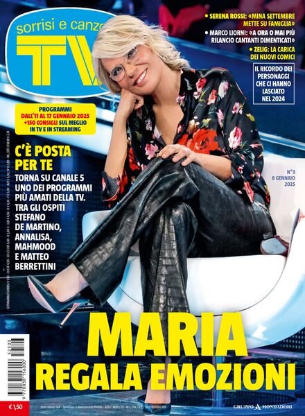 TV Sorrisi e Canzoni – 8 Gennaio 2025 Cover