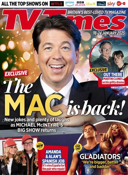 TV Times – 18 January 2025 Cover
