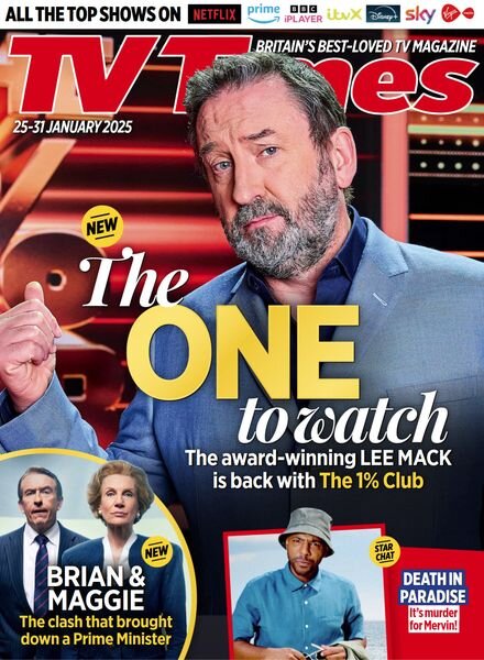 TV Times – 25 January 2025 Cover