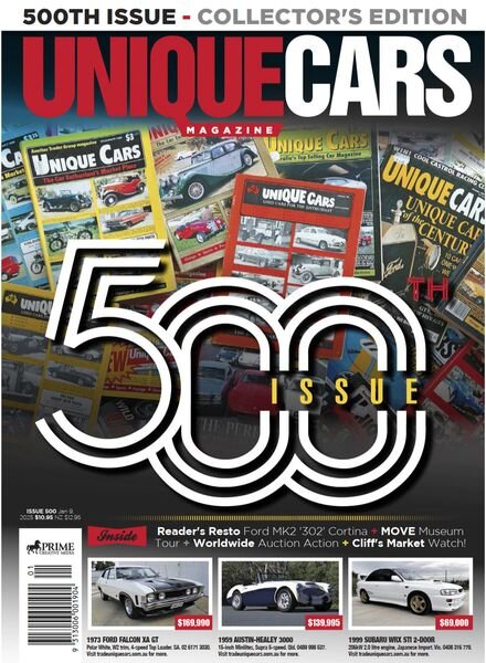 Unique Cars Australia – 9 January 2025 Cover