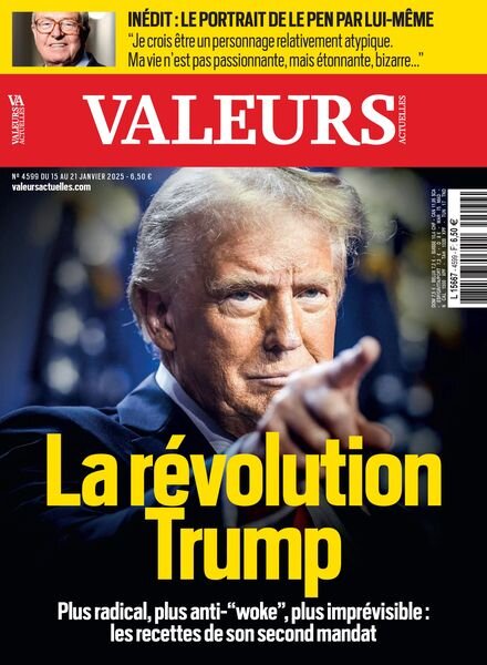 Valeurs Actuelles – 15 Janvier 2025 Cover