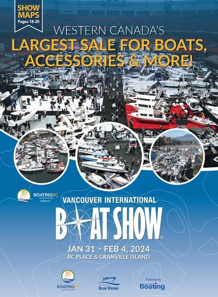 Vancouver International Boat Show – 2024 Cover