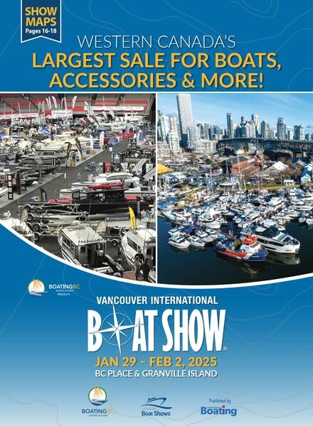 Vancouver International Boat Show – 2025 Cover