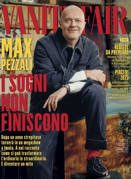 Vanity Fair Italia – 15 Gennaio 2025 Cover