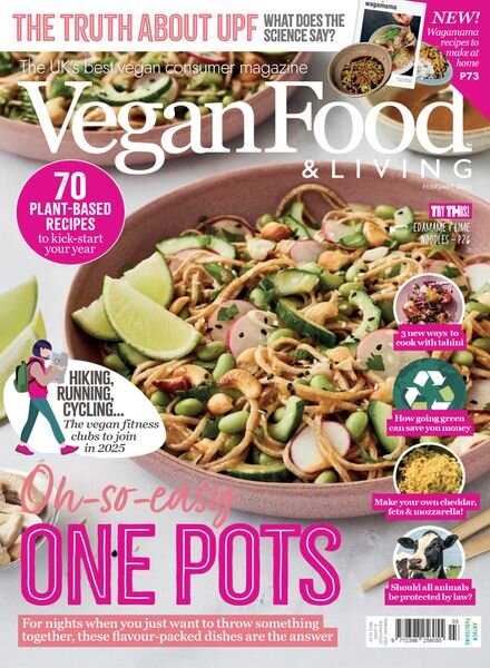 Vegan Food & Living – February 2025 Cover