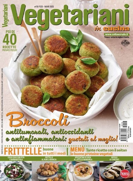 Vegetariani in Cucina – Febbraio-Marzo 2025 Cover