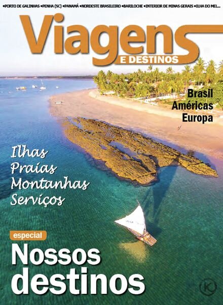 Viagens e Destinos – Janeiro 2025 Cover
