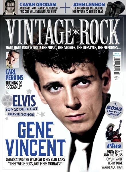 Vintage Rock – February-March 2025 Cover