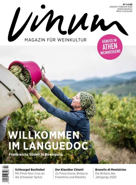 Vinum – Januar 2025 Cover