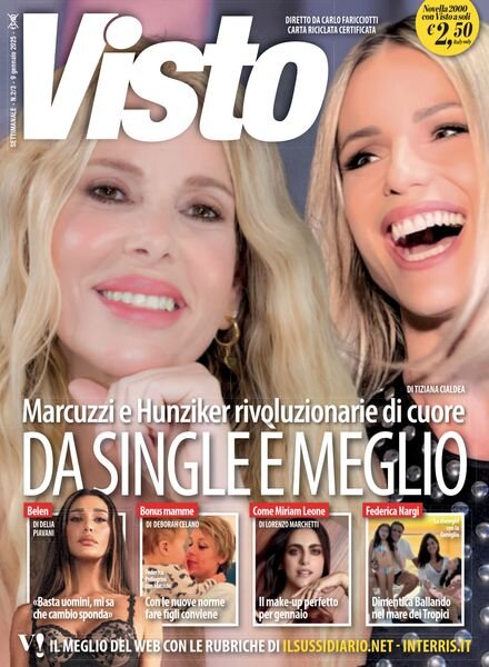 Visto – 9 Gennaio 2025 Cover