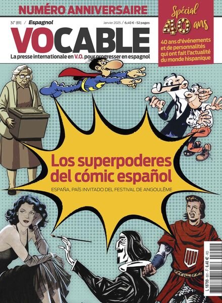 Vocable Espagnol – Janvier 2025 Cover