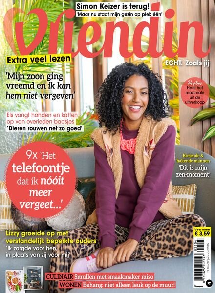 Vriendin – 21 Januari 2025 Cover