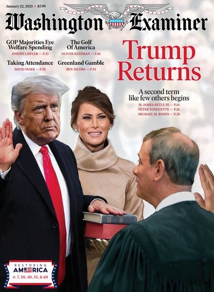 Washington Examiner – January 22 2025 Cover