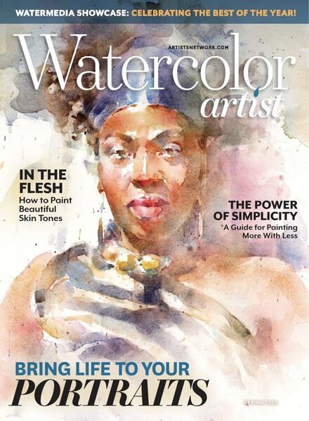 Watercolor Artist – Spring 2025 Cover