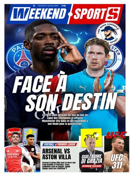 Week-end Sports – 17 Janvier 2025 Cover