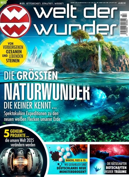 Welt der Wunder – Februar 2025 Cover