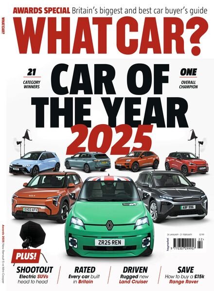 What Car UK – Awards 2025 Cover