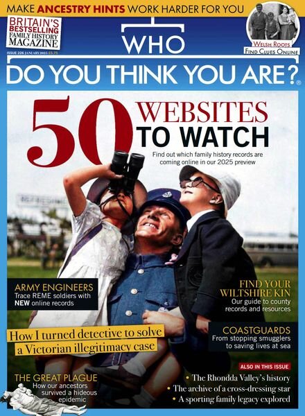 Who Do You Think You Are – January 2025 Cover