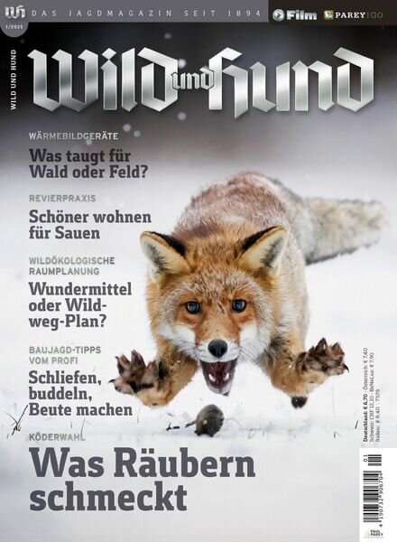 Wild und Hund – Nr 1 2025 Cover