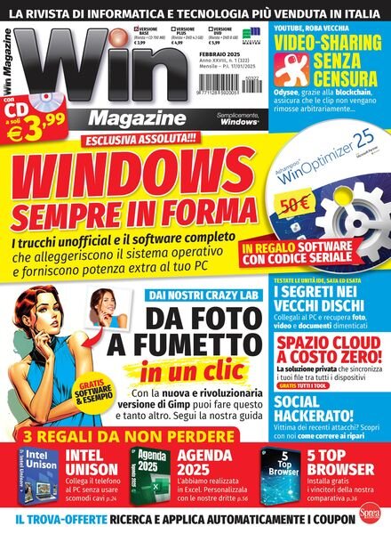 Win Magazine – Febbraio 2025 Cover