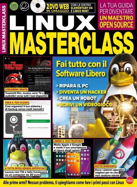 Win Magazine Linux – Linux Masterclass – Febbraio-Marzo 2025 Cover