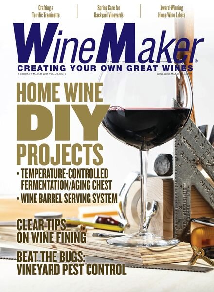 WineMaker – February-March 2025 Cover