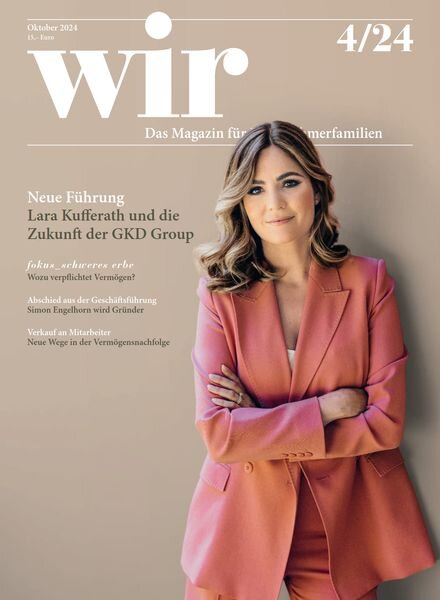 Wir – Oktober 2024 Cover