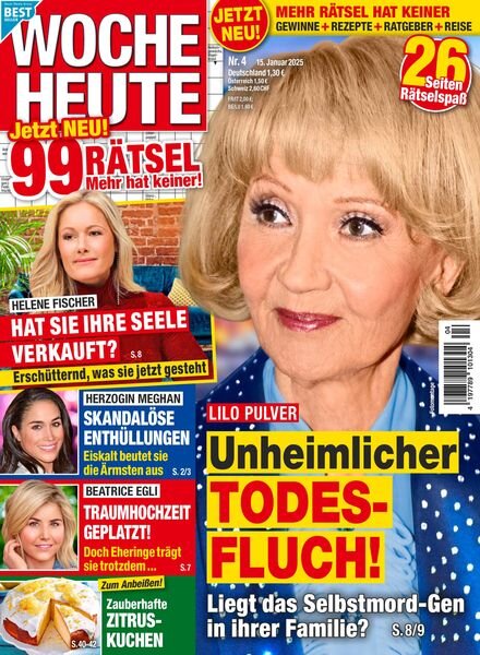Woche Heute – 15 Januar 2025 Cover