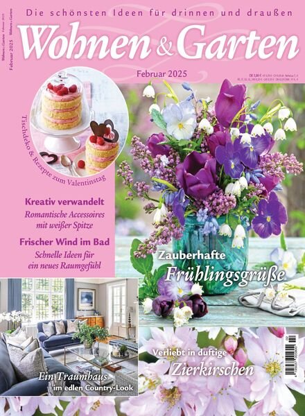 Wohnen & Garten – Februar 2025 Cover