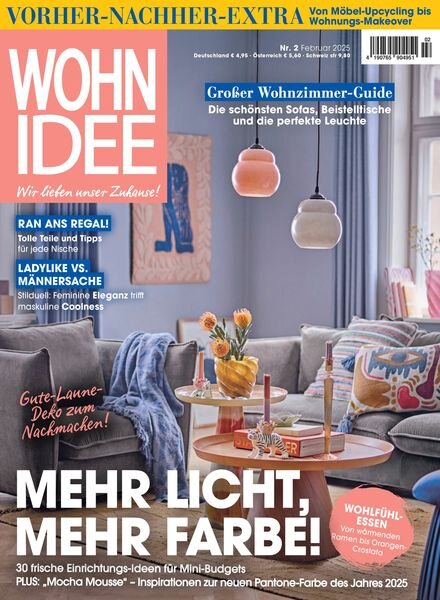 Wohnidee – Februar 2025 Cover