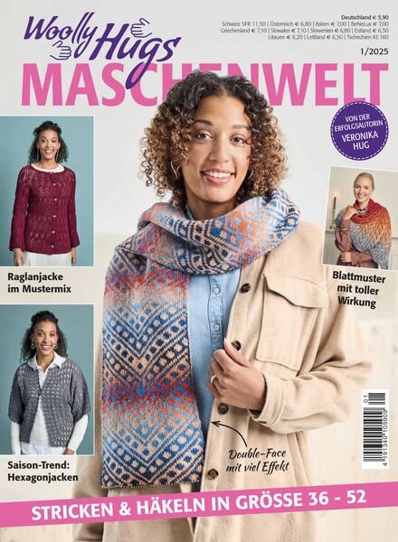 Woolly Hugs Maschenwelt – Januar 2025 Cover