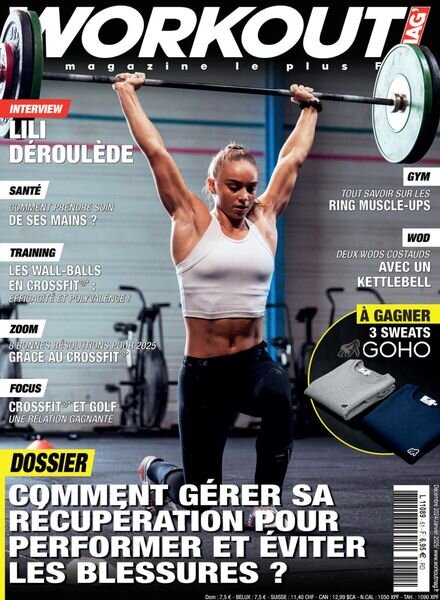 Workout Magazine – Decembre 2024 – Janvier 2025 Cover