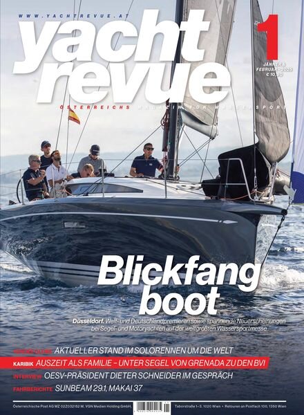 Yachtrevue – Januar 2025 Cover