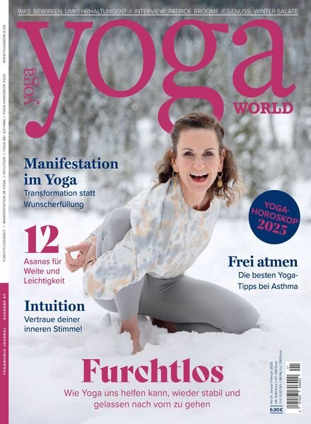 Yoga World Journal – Januar 2025 Cover
