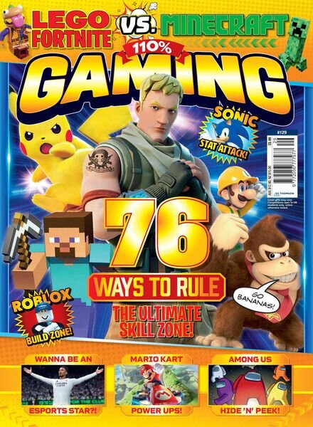 110% Gaming – Issue 129 2025 Cover