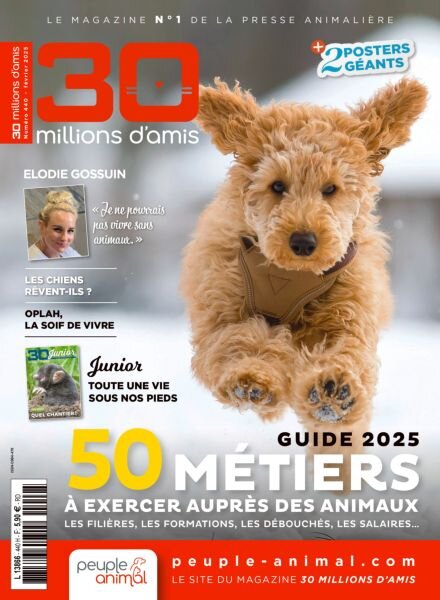 30 Millions d’amis N440 – Fevrier 2025 Cover