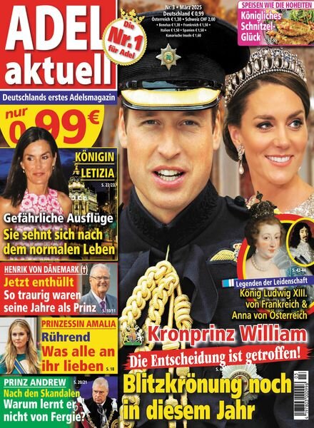 Adel aktuell – 11 Februar 2025 Cover