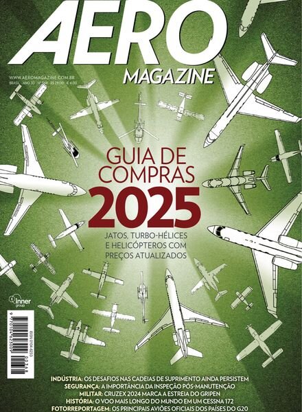 Aero Magazine Brasil – Edicao 368 2025 Cover