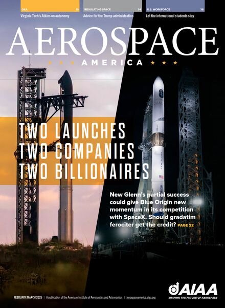 Aerospace America – February-March 2025 Cover