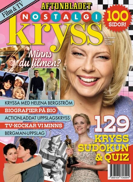 Aftonbladet Nostalgi Kryss – 31 Januari 2025 Cover