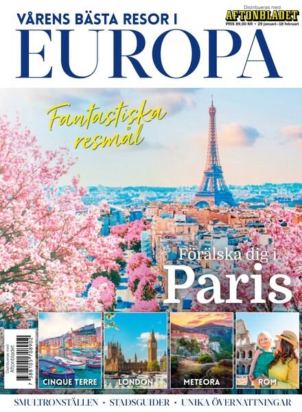 Aftonbladet Resa – 29 Januari 2025 Cover