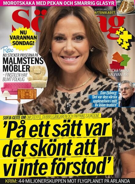 Aftonbladet Sondag – 16 Februari 2025 Cover