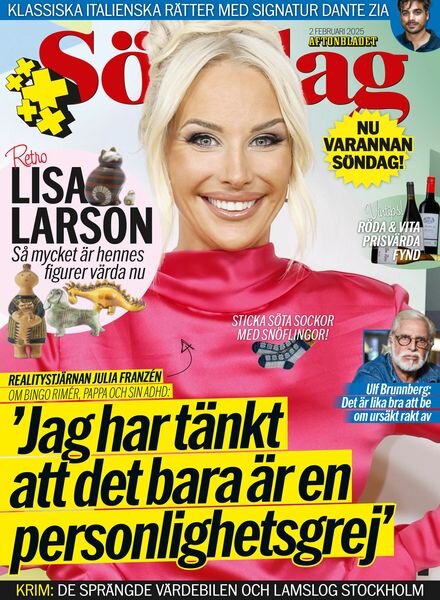 Aftonbladet SOndag – 2 Februari 2025 Cover