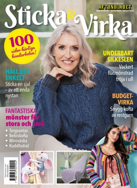 Aftonbladet Sticka & Virka – Februari 2025 Cover