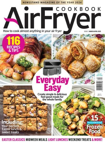 Air Fryer Cookbook – Issue 12 2025 Cover
